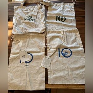 Set of 4 Tentree cotton totes